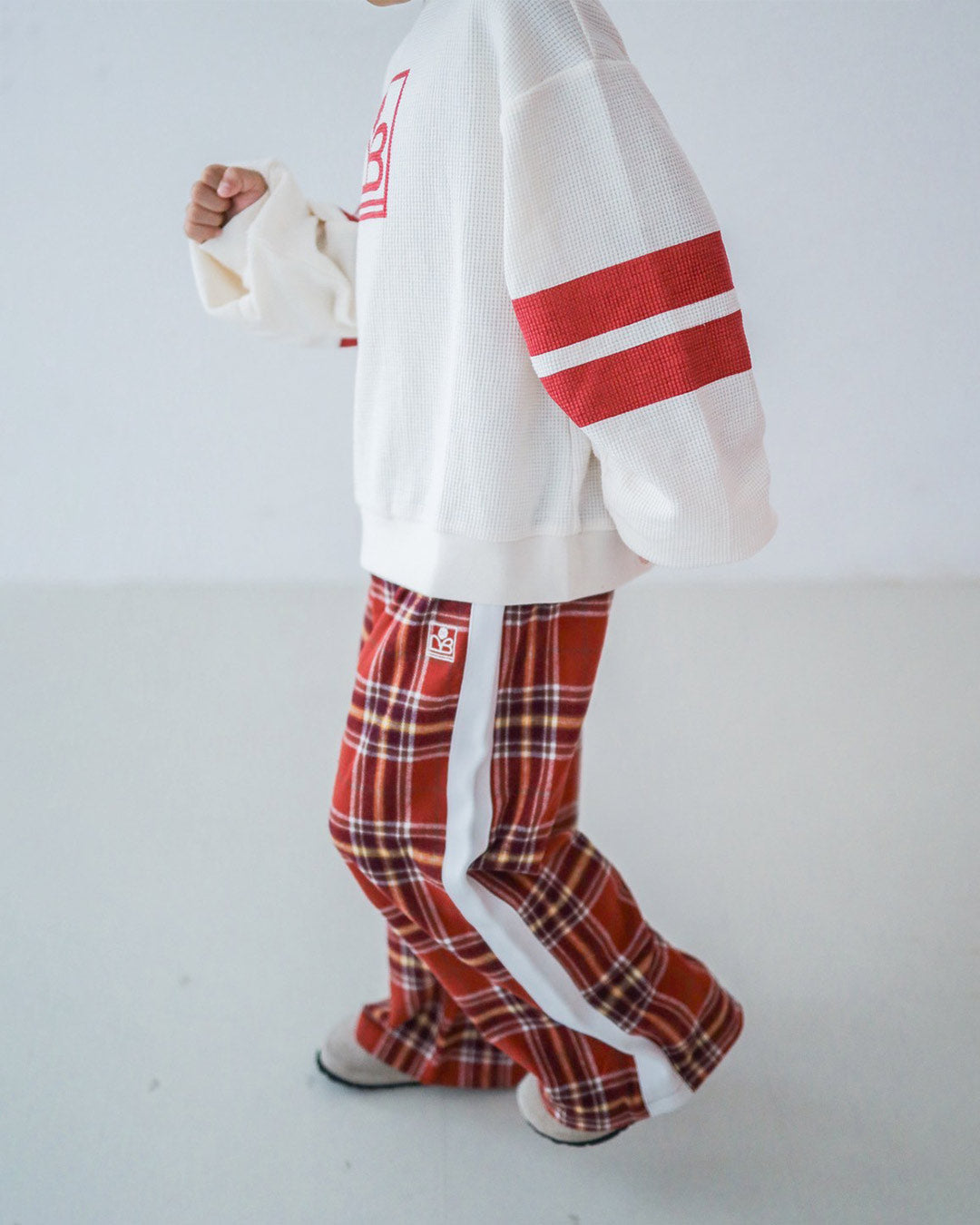 【10/22(wed)12:00　Launch】ombre check line wide pants