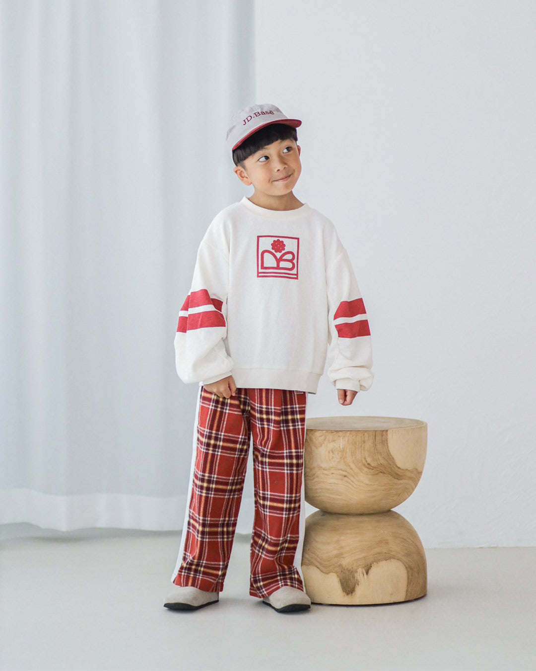 【10/22(wed)12:00　Launch】ombre check line wide pants