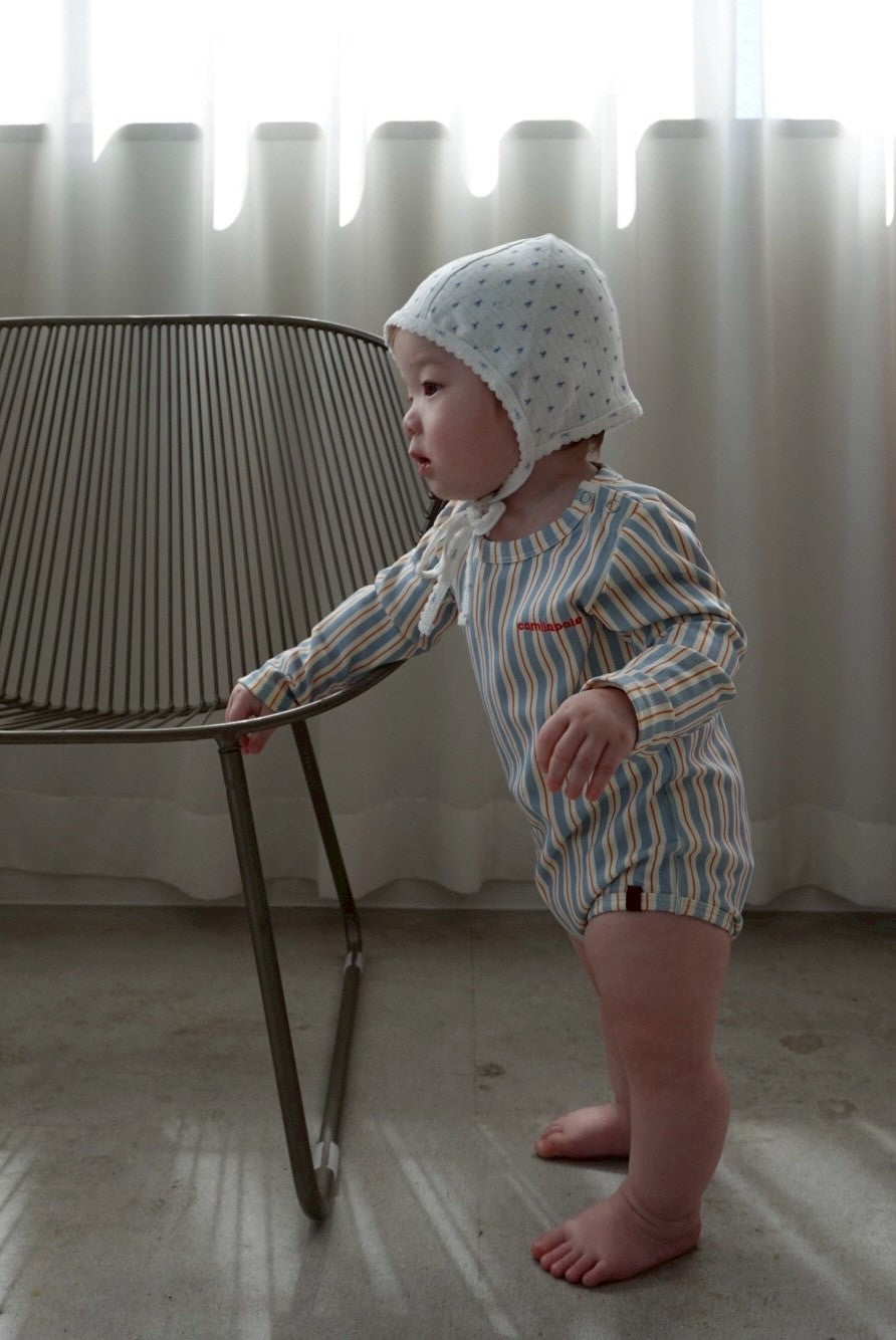 CAMILAPOLE Soda Stripe Romper
