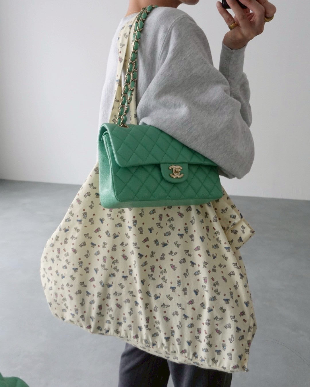 CAMILAPOLE  Petit Teddy Tote